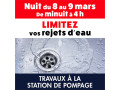 Réparation à la station de pompage Martel de Chambly : la collaboration des citoyens est essentielle pour éviter un débordement