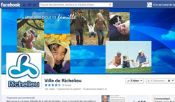Richelieu mise sur les médias sociaux