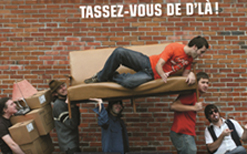 Sur l’air de Chambly : Tassez-vous de d’là