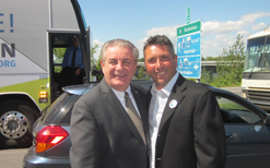 Jacques Duchesneau et Gérard Deltel viennent appuyer Martin Trudeau