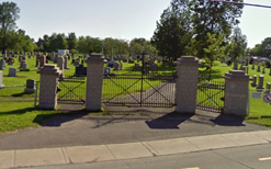 Des voleurs de cuivre s’en prennent aux pierres tombales du cimetière de Chambly