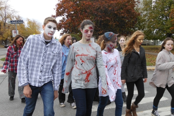 Invasion de zombies à Marieville