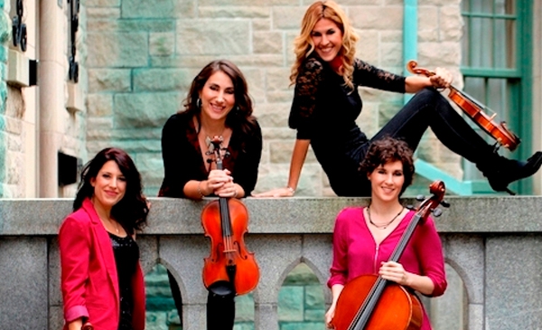Caff&egrave; musica : vibrez au son du Quatuor Rhapsodie