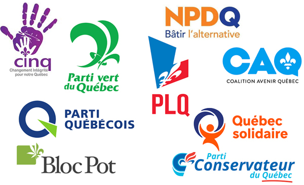 Neuf candidats de neuf partis tenteront de se faire &eacute;lire dans Chambly.
