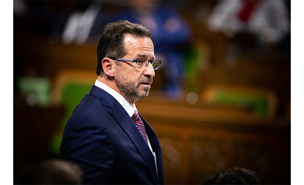 Yves-François Blanchet, député de Beloeil-Chambly et chef du Bloc Québécois (Photo courtoisie, Bloc Québécois)