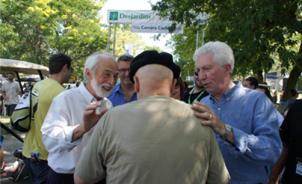 Gilles Duceppe au Bi&egrave;res et Saveurs de Chambly