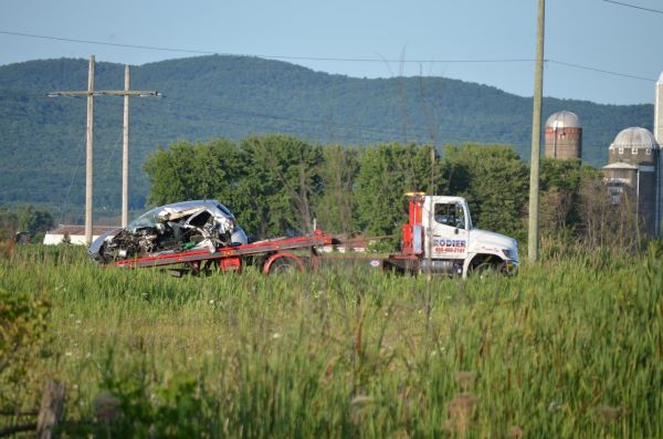 Accident grave à Marieville