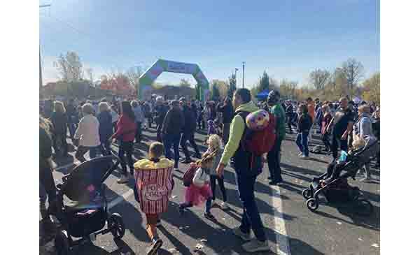 Tout le monde marche pour la Grande Marche à Chambly