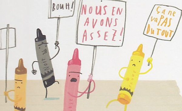 L’heure du conte présente : Rébellion chez les crayons