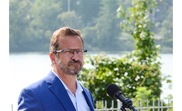 Yves-François Blanchet, chef du Bloc Québécois et député du Bloc Québécois dans la circonscription de Beloeil-Chambly (Photo: archives, Mathieu Tye)