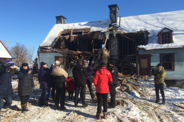 Démolition de la maison Boileau