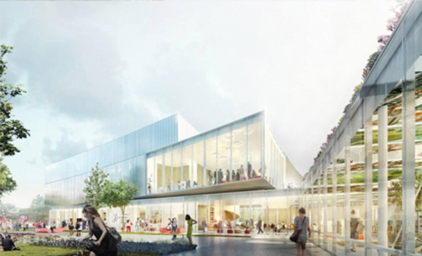 Le futur P&ocirc;le du savoir, de l'histoire et de la culture.