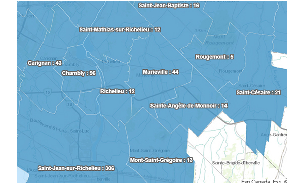 COVID-19 : bilan de la Montérégie en date du 30 mai