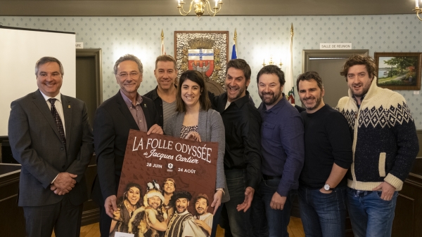 Retour de la pièce à succès La Folle Odyssée de Jacques Cartier