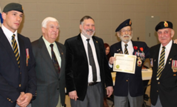 Carignan : hommage à un vétéran de la marine canadienne