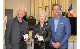 Richard, Monique Nolet et Yves-François Blanchet (Photo: courtoisie, Jean-Guy Campeau, photographe)