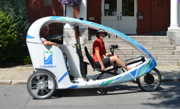 Découvrez Chambly en vélo triporteur !