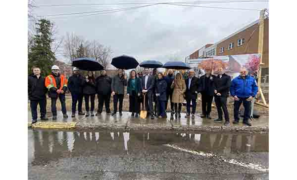 La Ville de Marieville accueillera sa nouvelle bibliothèque vers la fin de l’année 2026. (Crédit Photo : Marc-Antoine Lessard). 