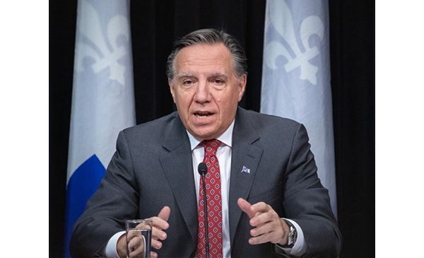 Le premier ministre du Québec, François Legault (Photo: courtoisie)