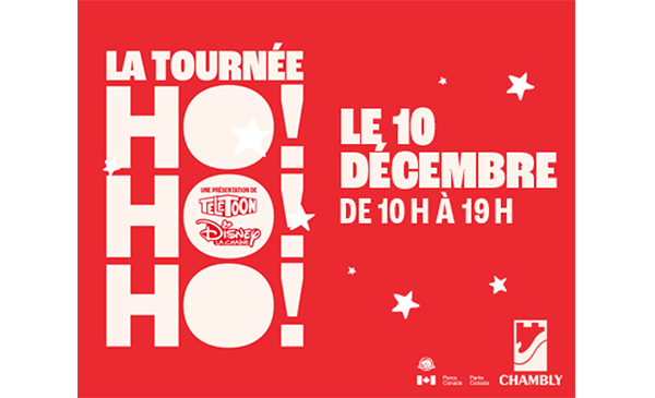 La Tournée Ho ! Ho ! Ho ! de passage à Chambly le 10 décembre