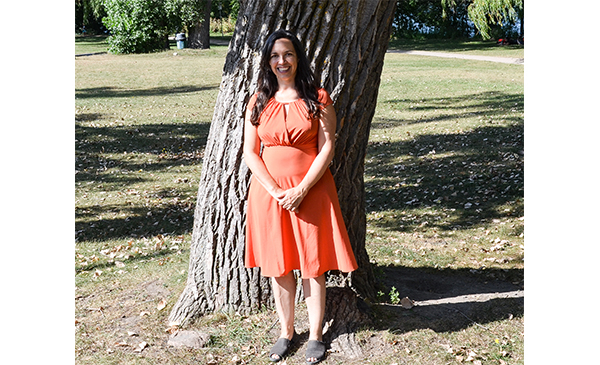 Marie-Josée Béliveau, candidate pour le NPD dans Beloeil-Chambly (Photo: Mathieu Tye)