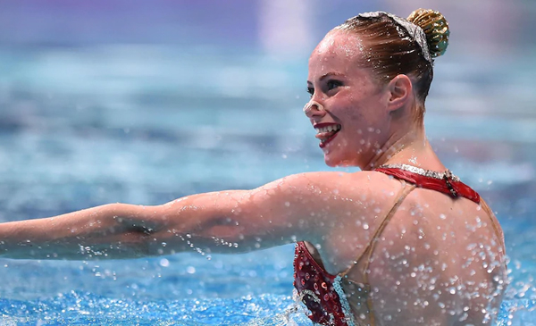 Jacqueline Simoneau rafle les médailles aux Série mondiales de natation artistique