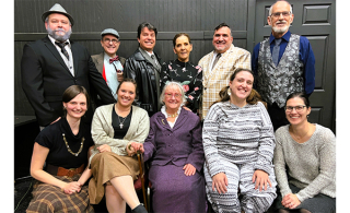 La troupe Le visiteur inattendu (photo: courtoisie, Café-théâtre de Chambly)