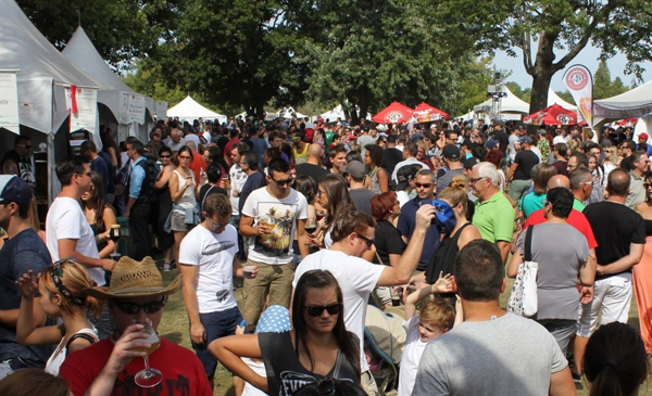 Bien prêt pour le Festival Bières et Saveurs de Chambly