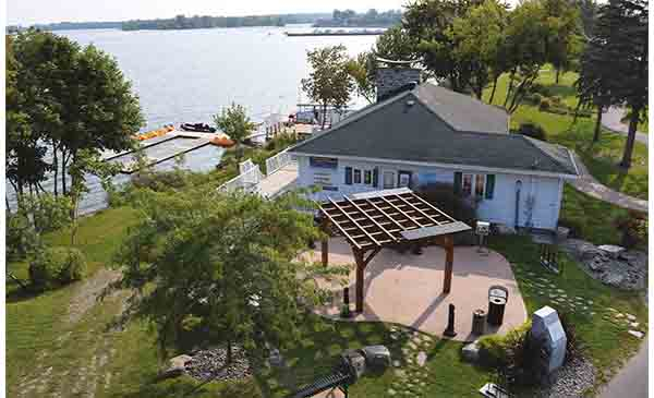 Centre nautique Gervais-Désourdy (Photo: courtoisie, Ville de Chambly)