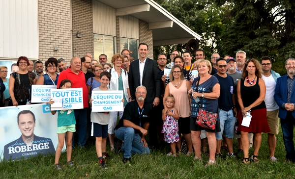 Inauguration du local électoral de la CAQ