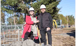 La mairesse de Chambly, Alexandra Labbé et le conseilller municipal Carl Talbot (Photo: courtoisie, Ville de Chambly)
