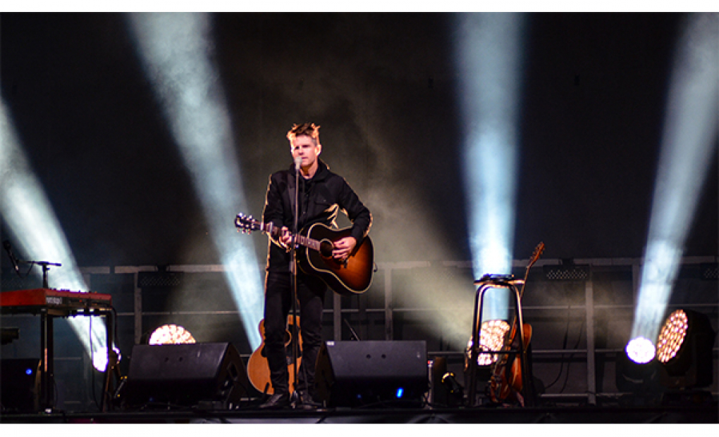 Vincent Vallières au Festiparc de Chambly Chambly Matin Journal le