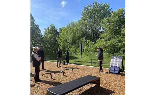 Carignan : Le parcours Trekfit du parc des &Icirc;les officiellement inaugur&eacute;