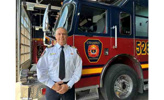 Nicolas Drapeau, directeur du service incendie de Chambly (Photo: courtoisie, Ville de Chambly)