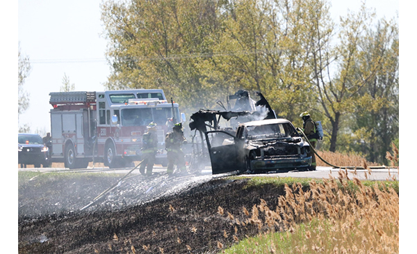 (Photo: courtoisie, Service incendie de Sainte-Angèle-de-Monnoir)