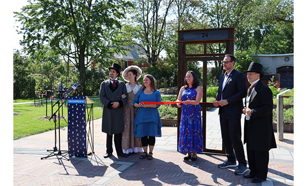 Inauguration du jardin Boileau (Photo: courtoisie, Ville de Chambly)