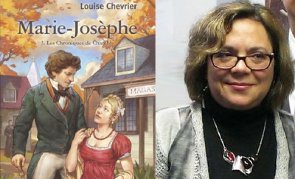Louise Chevrier lance Marie-Josèphe, troisième tome des Chroniques de Chambly