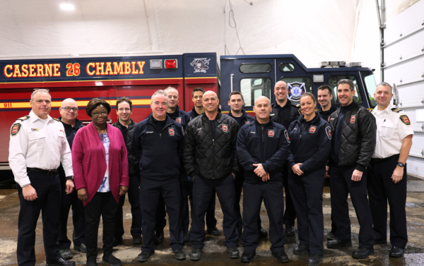 La Ville de Chambly souligne les 150 ans de courage et de d&eacute;vouement de son Service d&rsquo;incendie