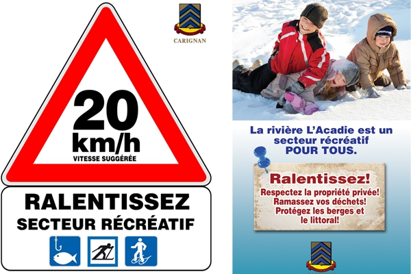 Le manque de civisme sur la rivière L’Acadie dérange les résidents
