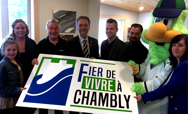 Fier de vivre à Chambly : des personnalités chamblyennes s’affichent