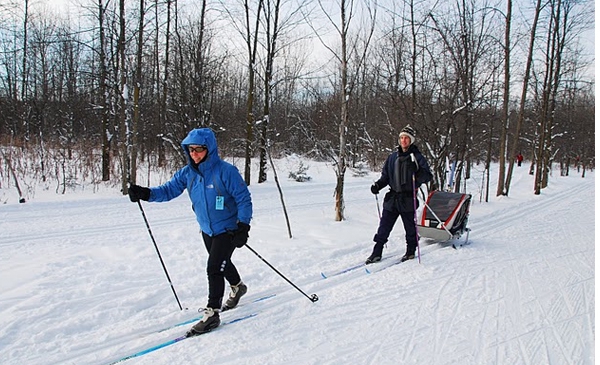 Ski de fond.