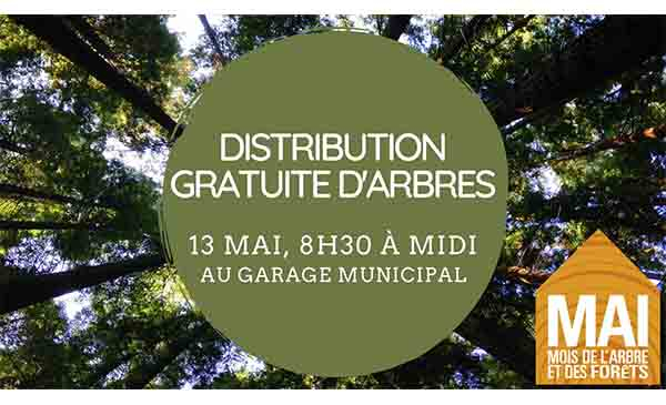 Distribution gratuite d’arbres à Saint-Mathias-sur-Richelieu