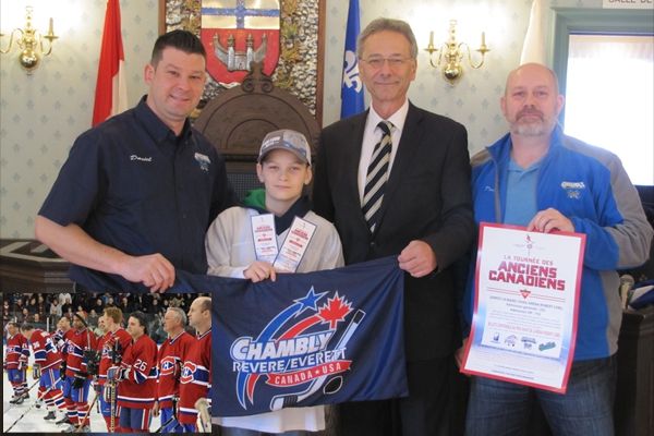 Les anciens Canadiens à Chambly pour le 45e anniversaire de l’échange Chambly Revere