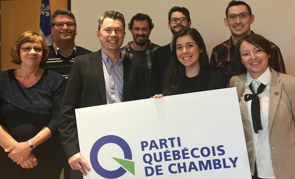 Les membres du Parti Québécois de Chambly réunis pour leur congrès