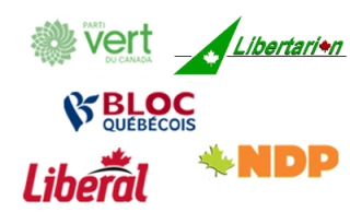 Débat des candidats à l’élection fédérale à Chambly