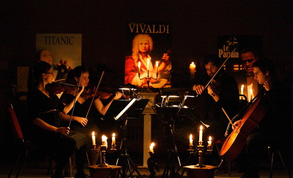 Concert sous les chandelles à Richelieu : Vivaldi et musique cinématographique au menu