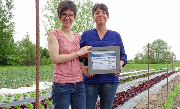 Audrey Trahan-Ducharme et Isabelle Laflamme