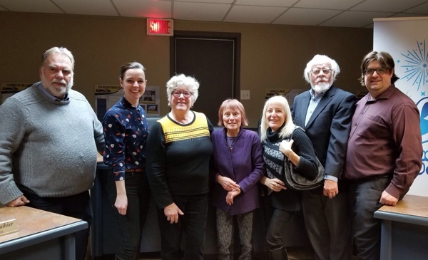 Jacques Ladouceur, Viviane Audet, Huguette Archambault, Carole Fiset, Lise Royer, Paul-Henri Hudon, Alexandre Côté.