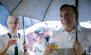 François Legault au Bières et Saveurs de Chambly